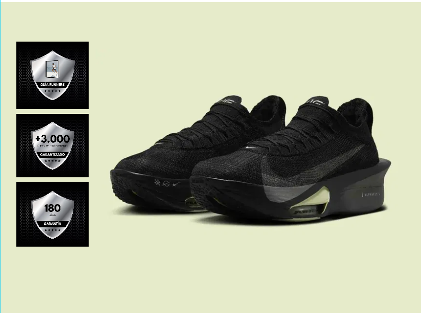 NIKE VAPORFLY NEGROS